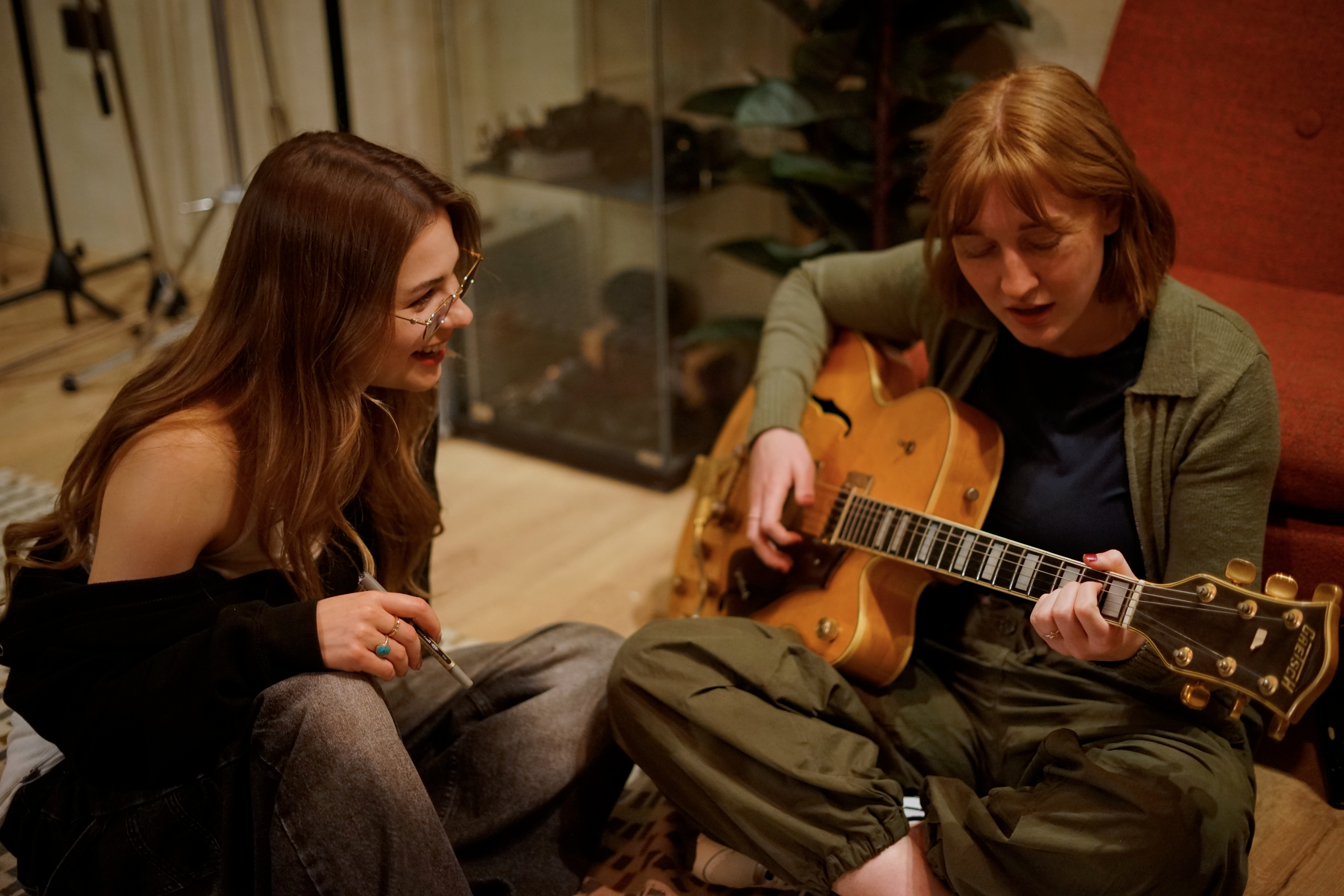 Artist development session at Soho Sonic Studios, London