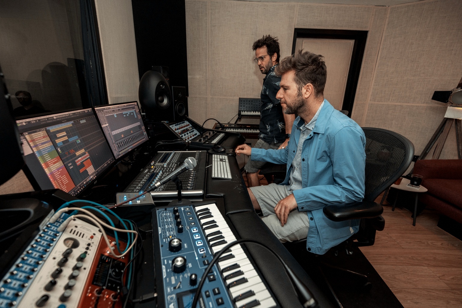 Audio post production studio in London